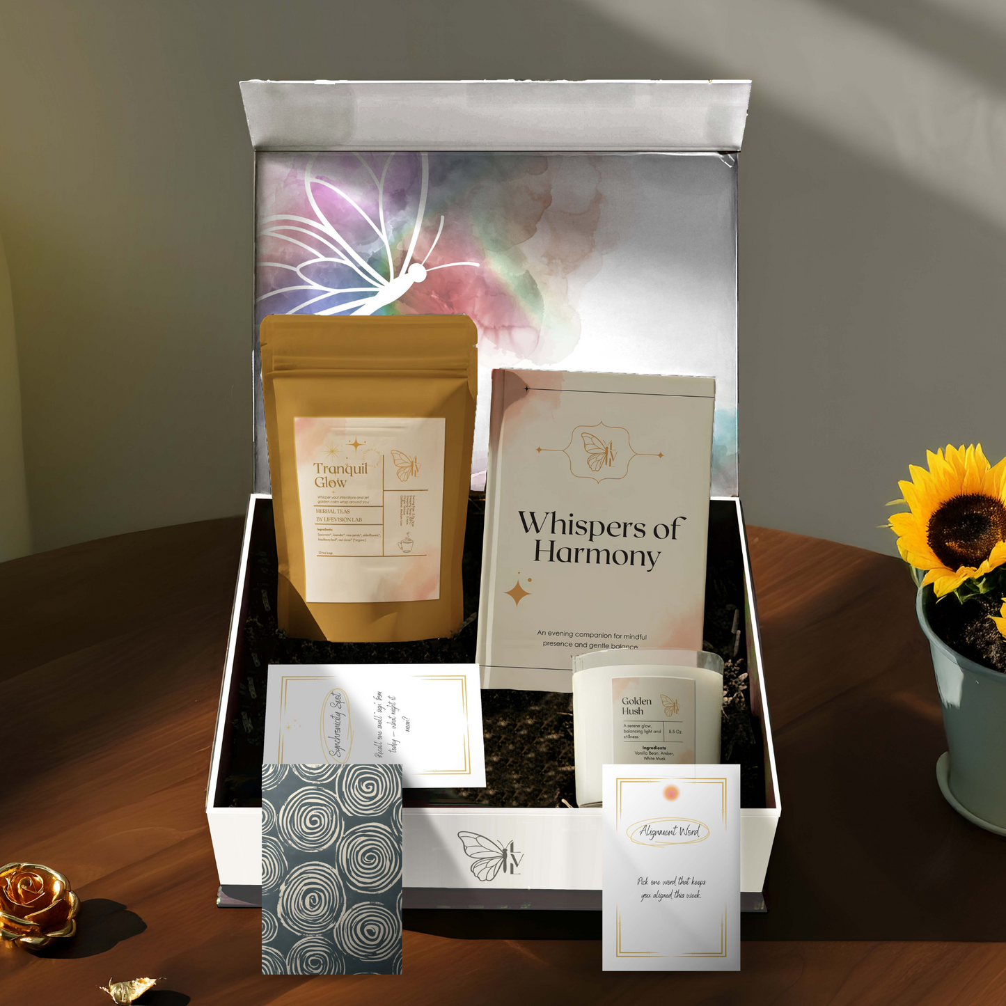 The Golden Whisper Ritual Box