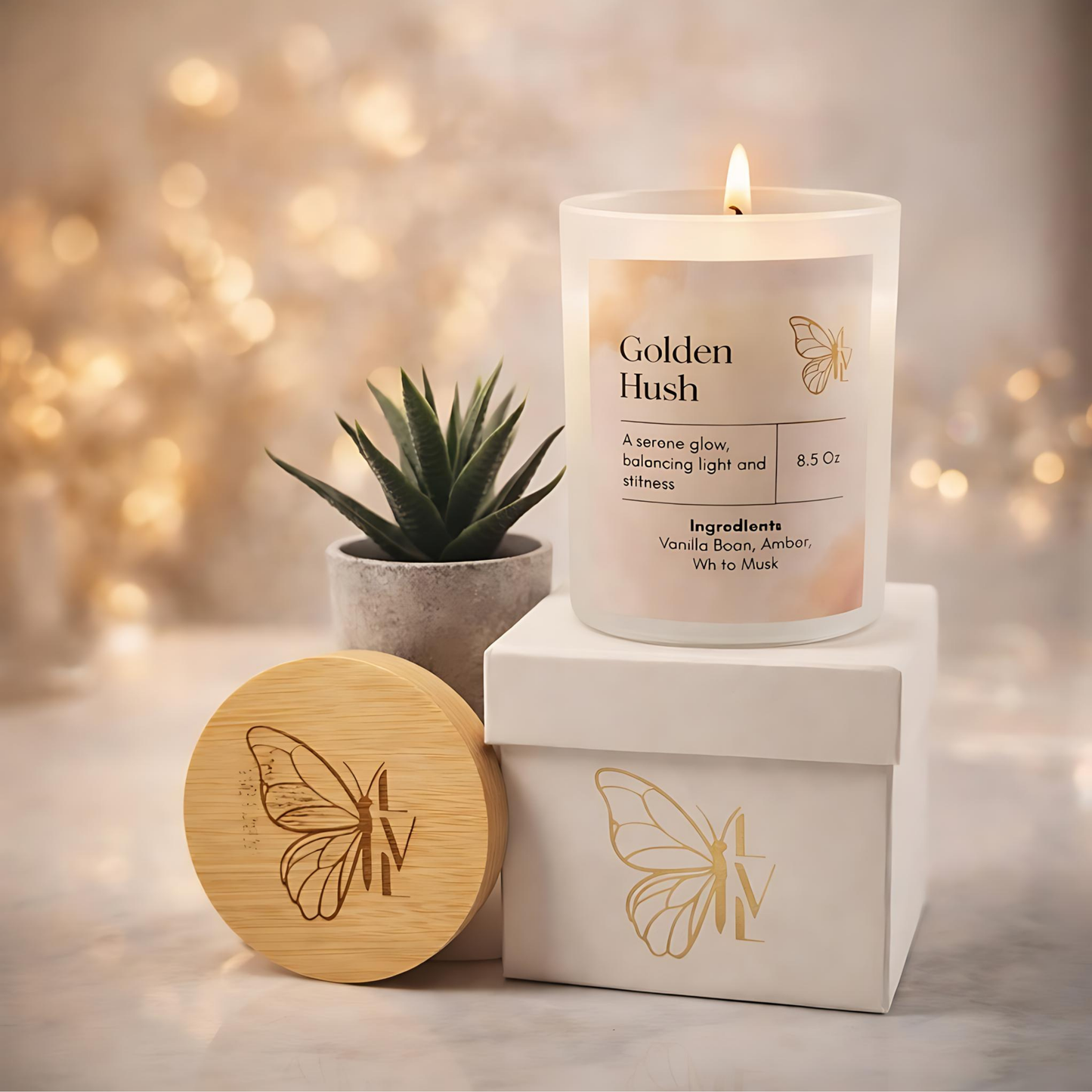 The Golden Whisper Ritual Box