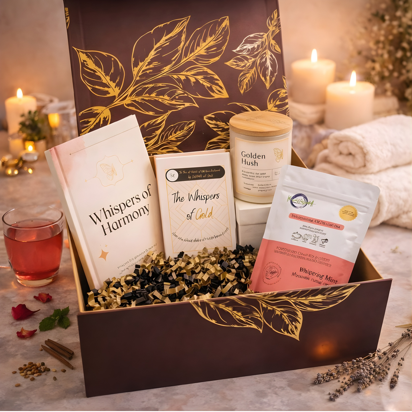 The Golden Whisper Ritual Box